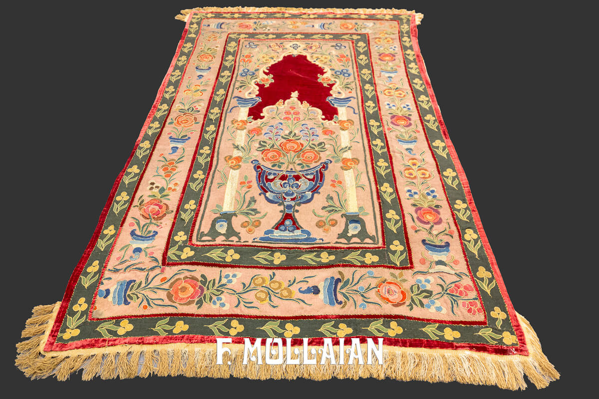 Ottoman Textile Two Columns n°:208828